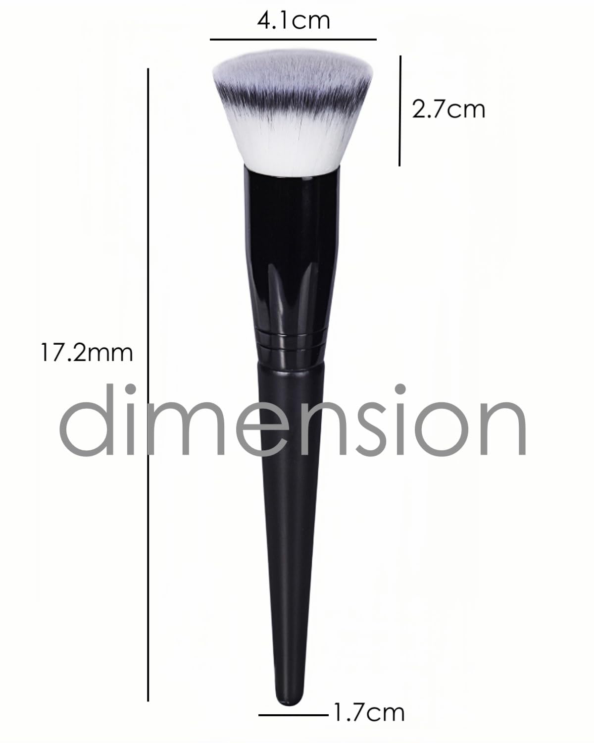Makeup Brush Foundation Brush Kabuki Flat Top Face Brushes for Liquid Cream or Flawless Powder Buffing Stippling Concealer