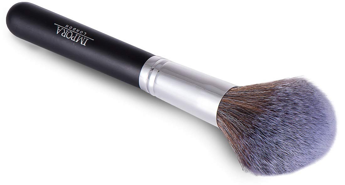 Large Powder Makeup Brush by Impora London - Packing/Setting, Buffing, Blending, Sculpting. Suitable for Cream, Blush, Liquid and Mineral Foundation