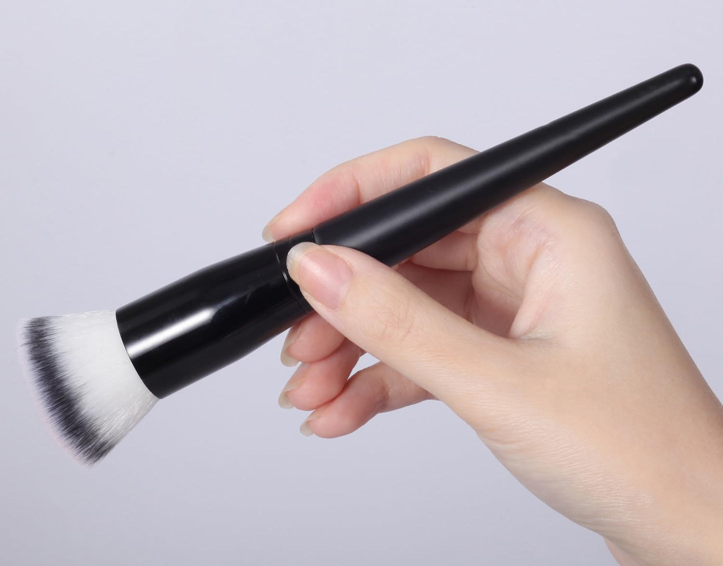 Makeup Brush Foundation Brush Kabuki Flat Top Face Brushes for Liquid Cream or Flawless Powder Buffing Stippling Concealer
