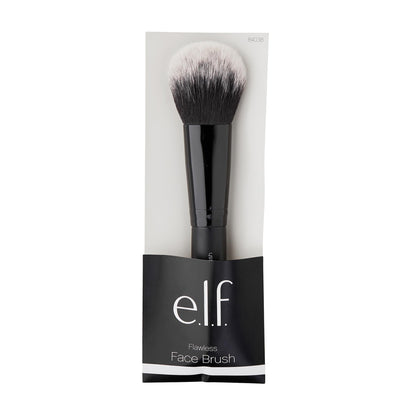 e.l.f. Flawless Face Brush, Synthetic Make-up Brush for Contour & Definition, Great for Powder, Blush & Bronzer, Vegan & Cruelty-Free